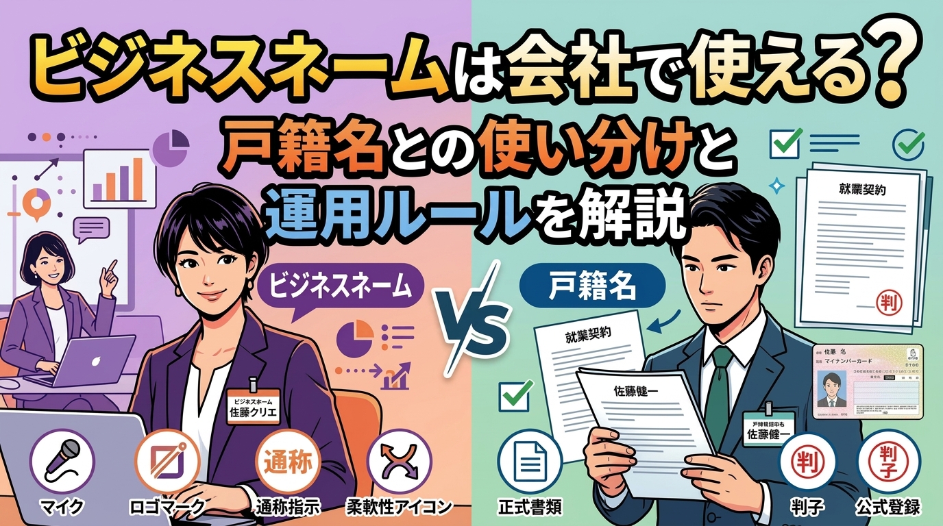 ビジネス ネーム と は