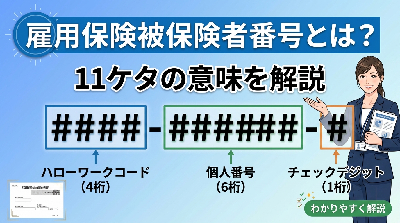 雇用 保険 被 保険 者 番号